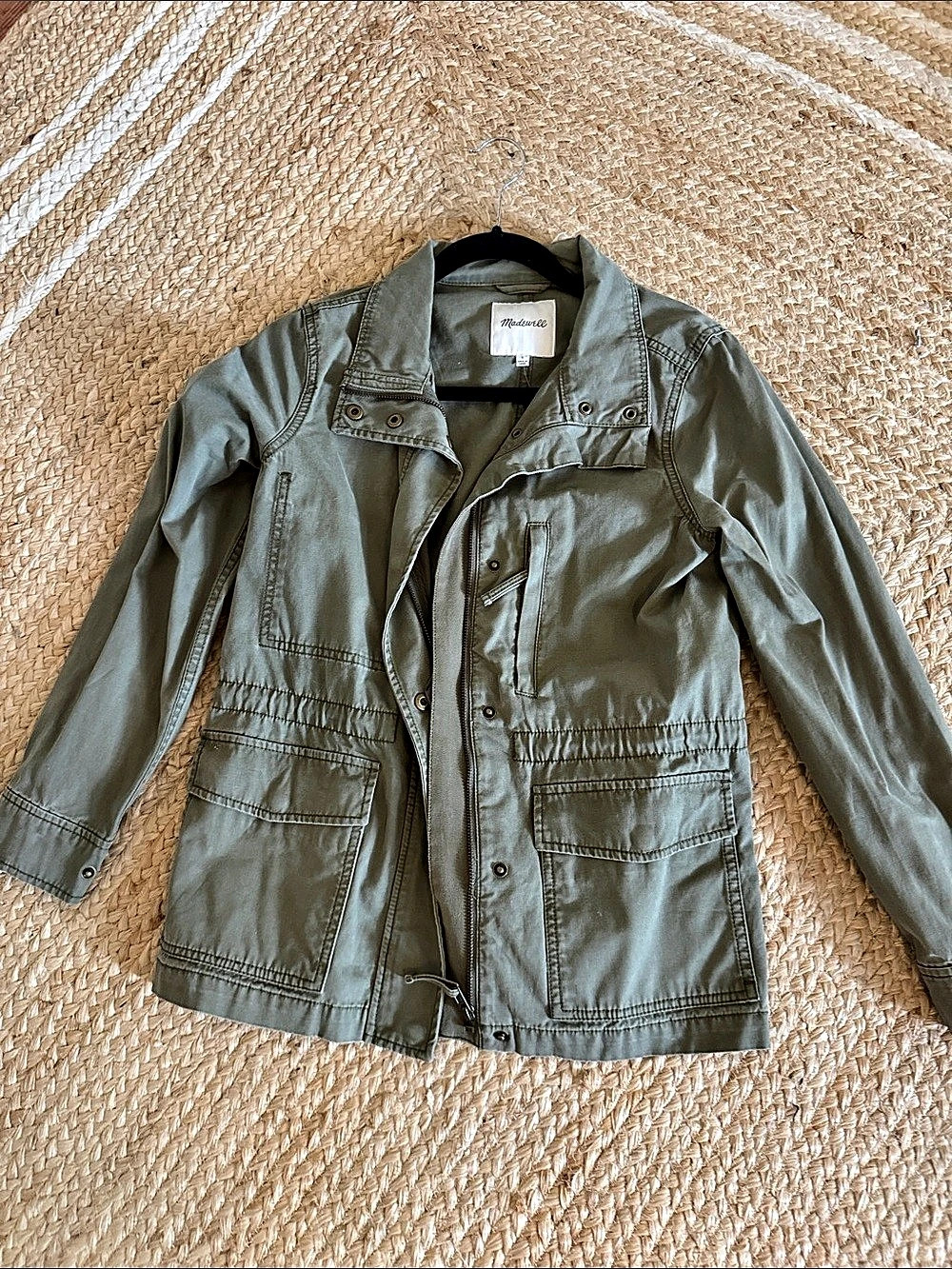 Madewell Surplus Jacket Utility Jacket Green Small